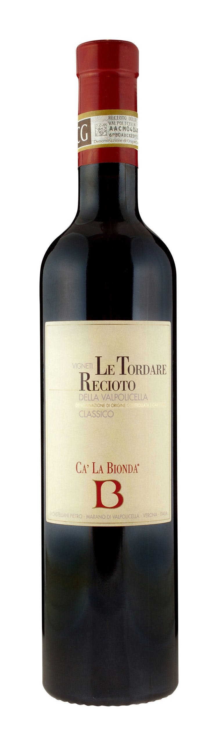 Delikat: Le Tordare Recioto de Valpolicella 2012